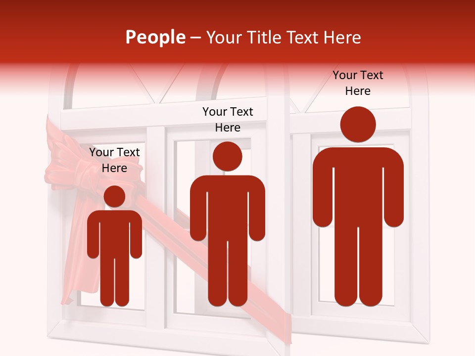 Around Building Frame PowerPoint Template