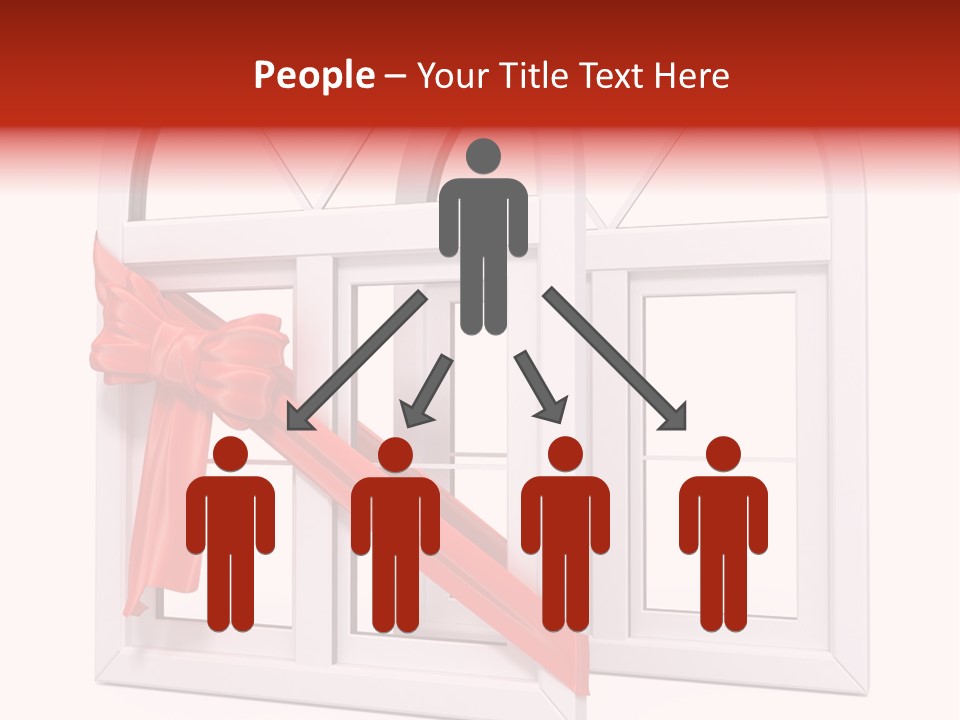 Around Building Frame PowerPoint Template