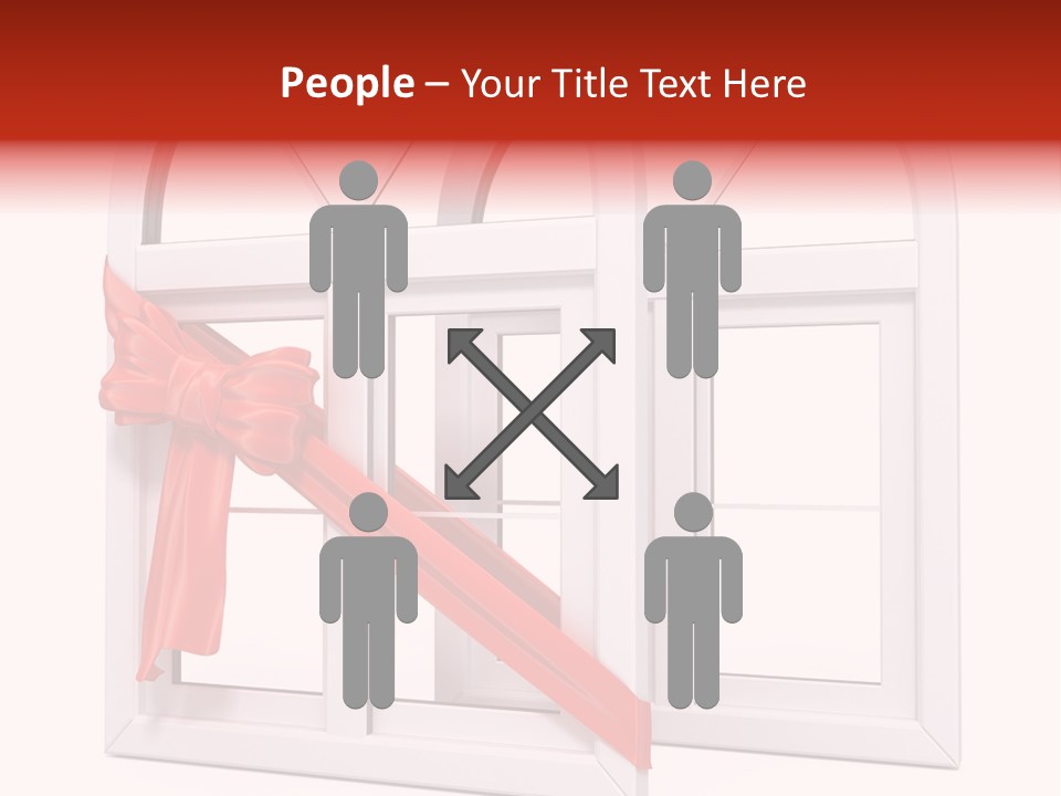 Around Building Frame PowerPoint Template