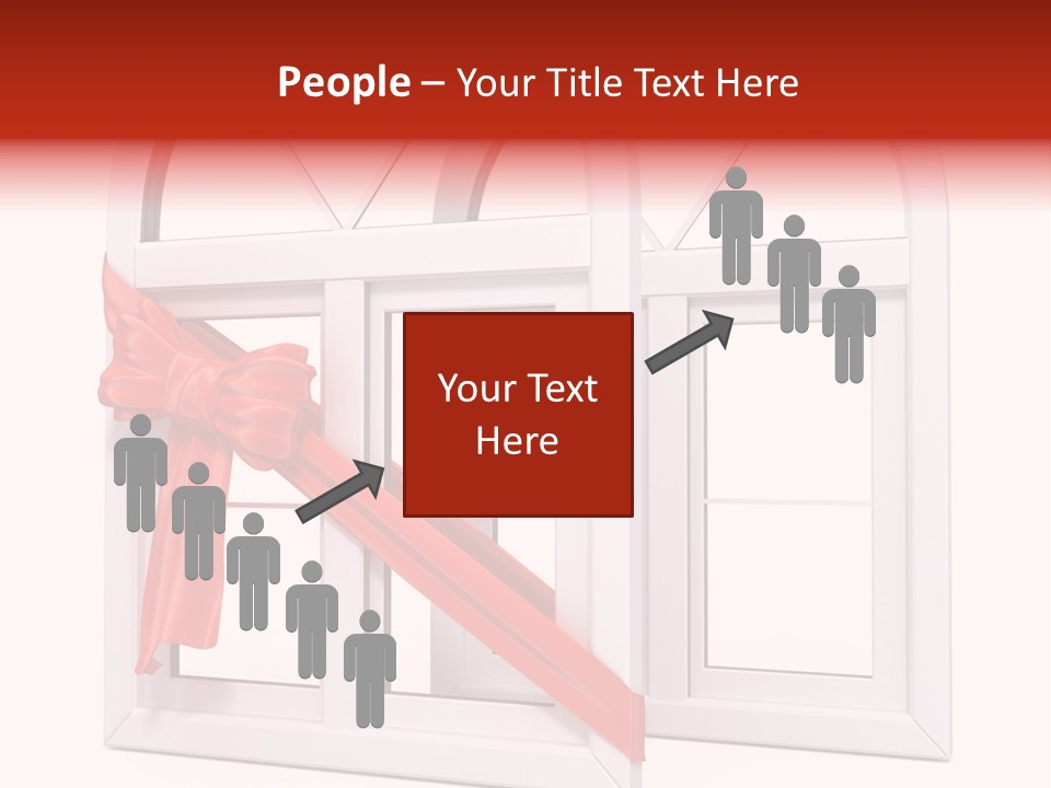 Around Building Frame PowerPoint Template