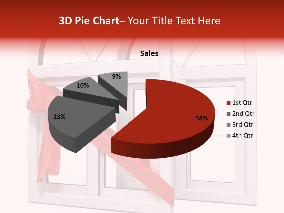 Around Building Frame PowerPoint Template