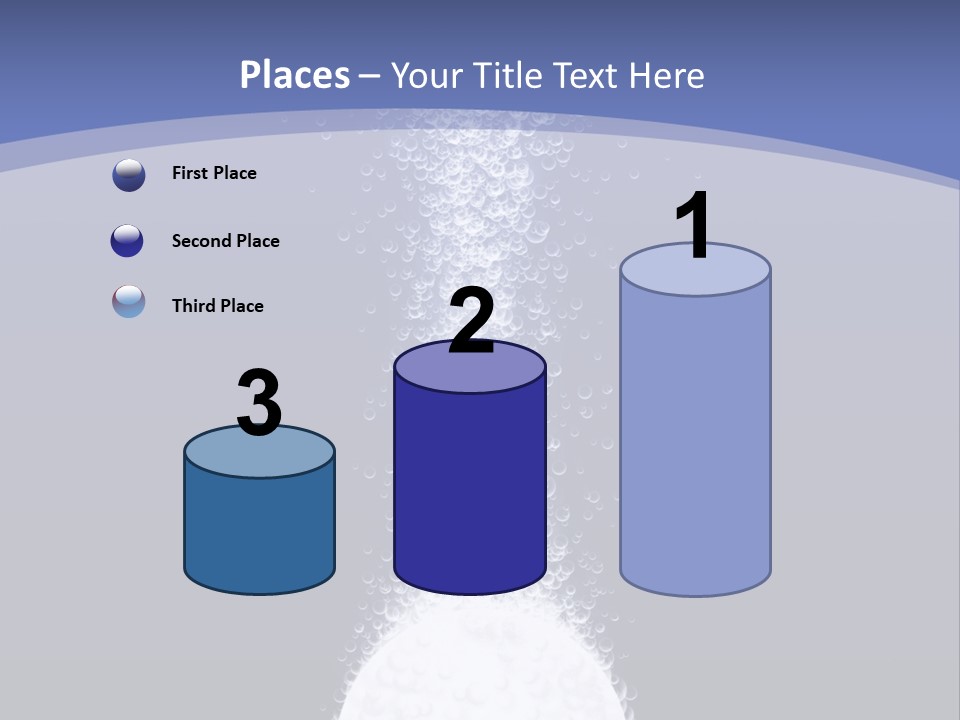 Sparkling Life Vitamin PowerPoint Template