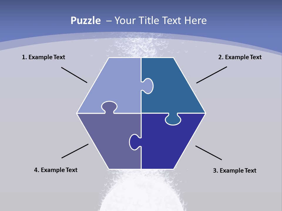 Sparkling Life Vitamin PowerPoint Template