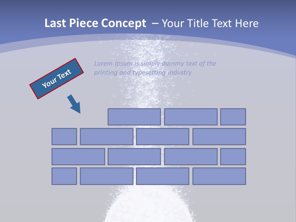 Sparkling Life Vitamin PowerPoint Template