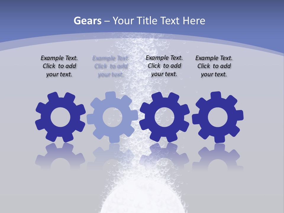 Sparkling Life Vitamin PowerPoint Template