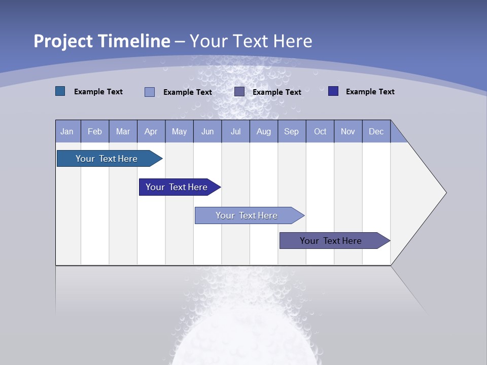 Sparkling Life Vitamin PowerPoint Template