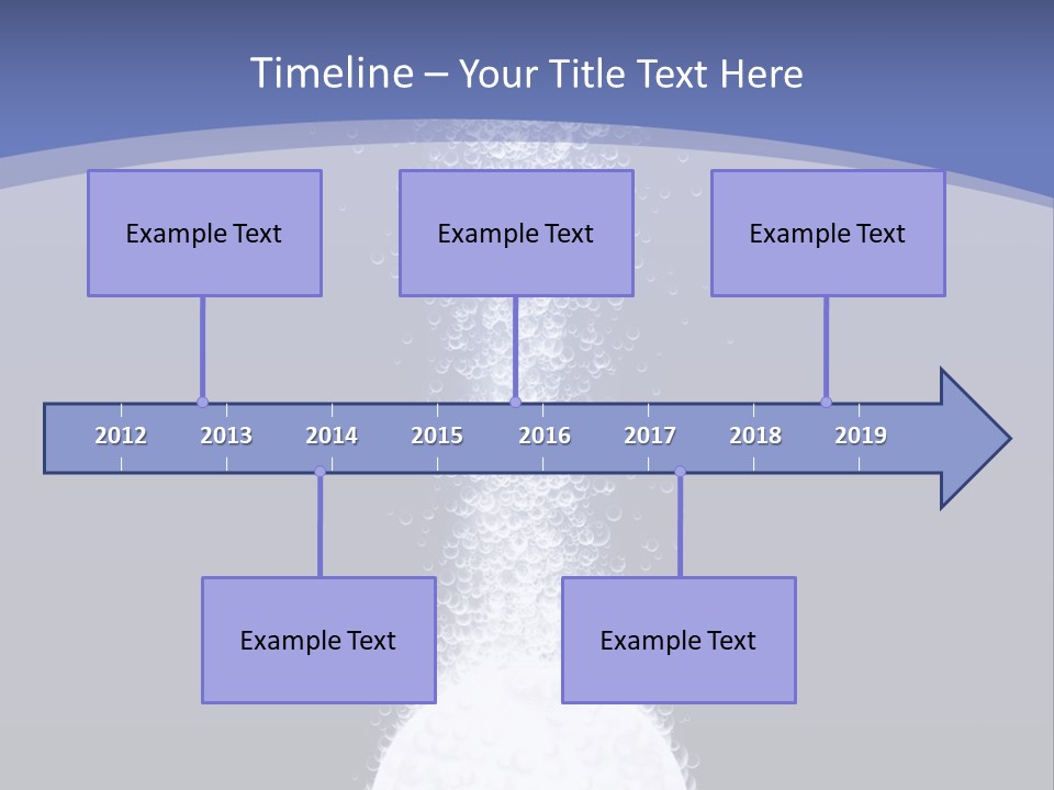 Sparkling Life Vitamin PowerPoint Template