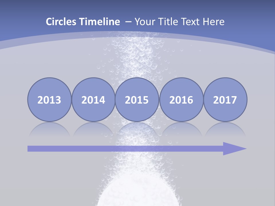 Sparkling Life Vitamin PowerPoint Template