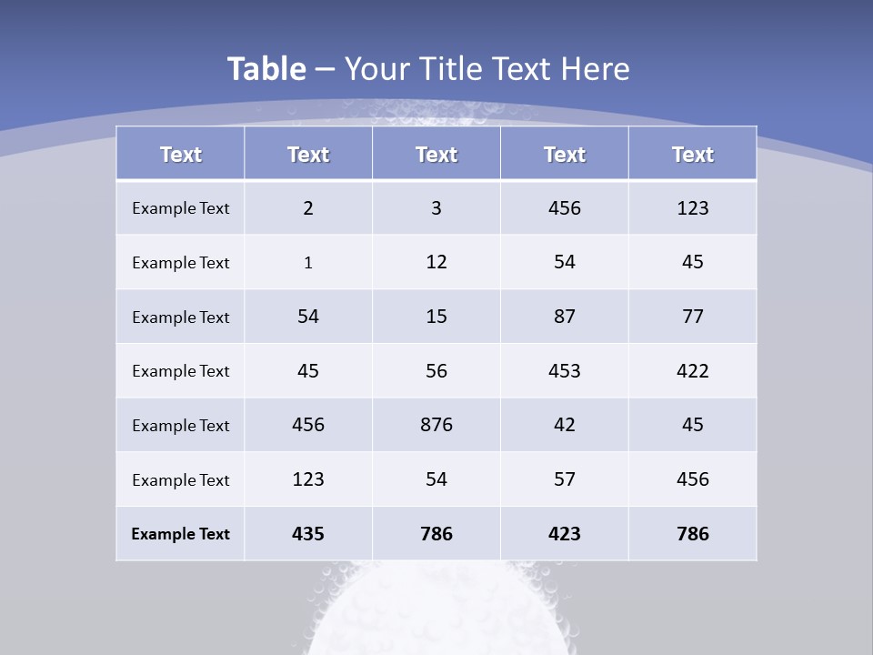 Sparkling Life Vitamin PowerPoint Template