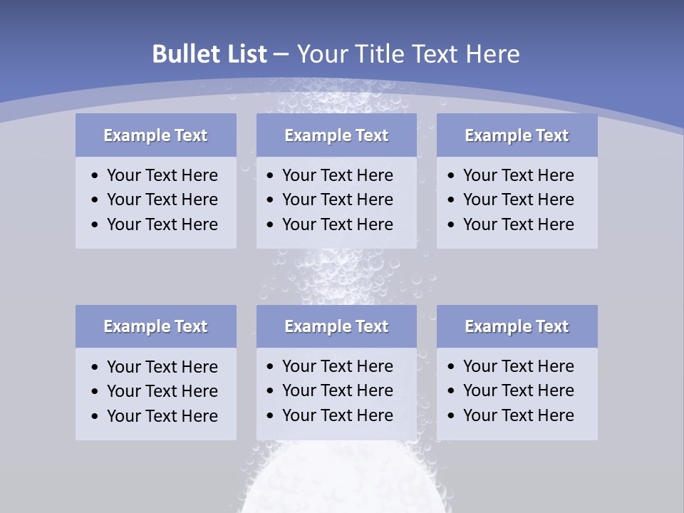 Sparkling Life Vitamin PowerPoint Template