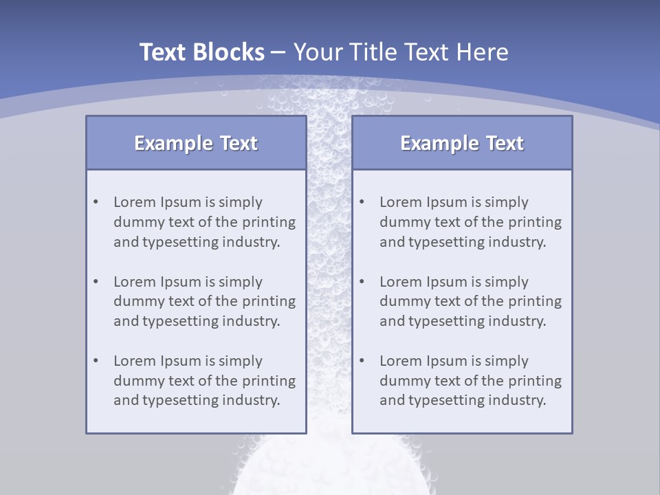 Sparkling Life Vitamin PowerPoint Template