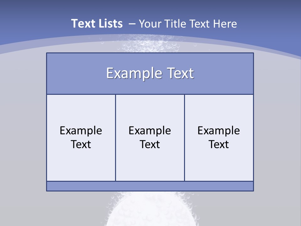 Sparkling Life Vitamin PowerPoint Template