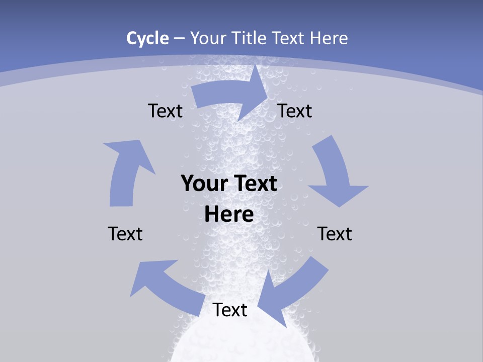 Sparkling Life Vitamin PowerPoint Template