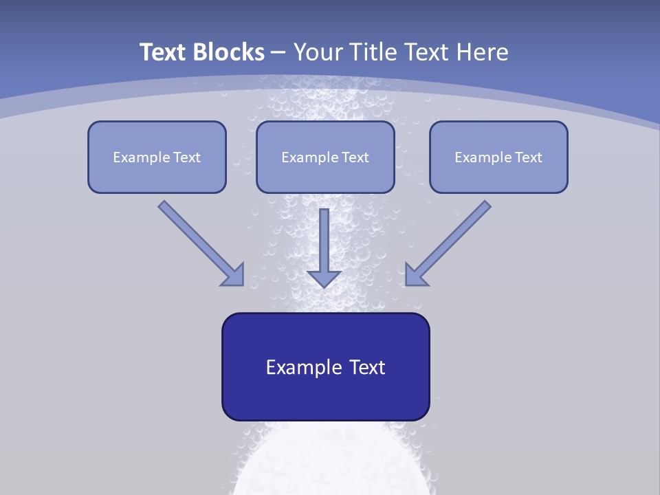 Sparkling Life Vitamin PowerPoint Template
