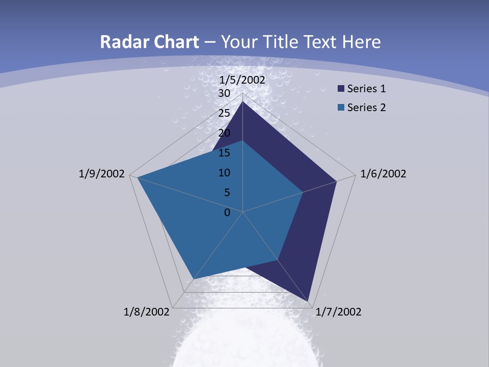 Sparkling Life Vitamin PowerPoint Template