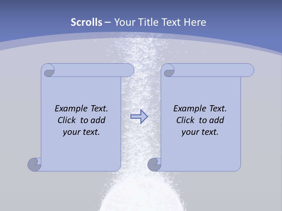Sparkling Life Vitamin PowerPoint Template