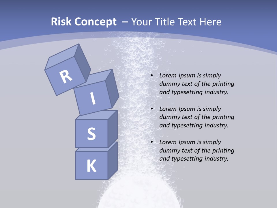 Sparkling Life Vitamin PowerPoint Template