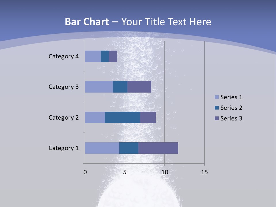 Sparkling Life Vitamin PowerPoint Template
