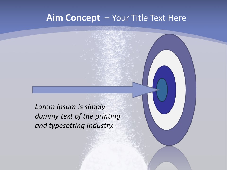 Sparkling Life Vitamin PowerPoint Template