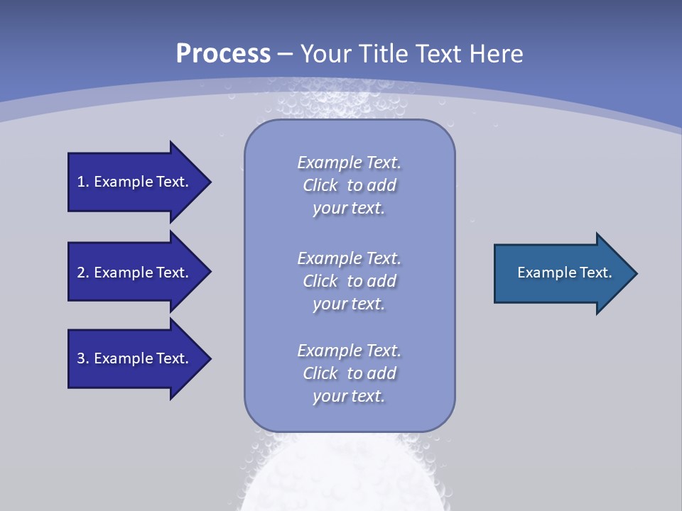 Sparkling Life Vitamin PowerPoint Template