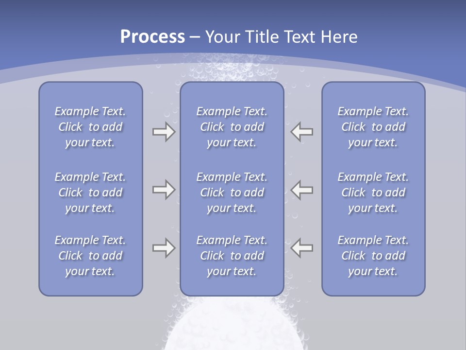 Sparkling Life Vitamin PowerPoint Template