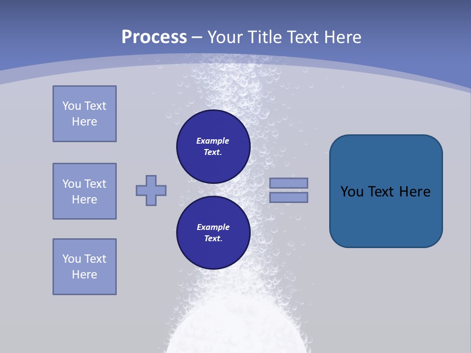 Sparkling Life Vitamin PowerPoint Template