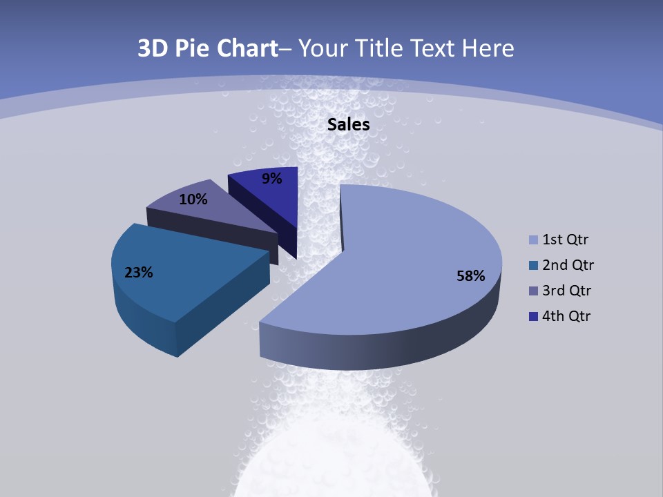 Sparkling Life Vitamin PowerPoint Template