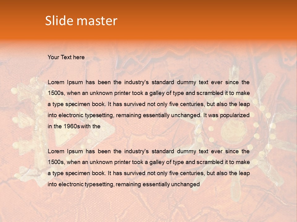 Illustration African Background PowerPoint Template