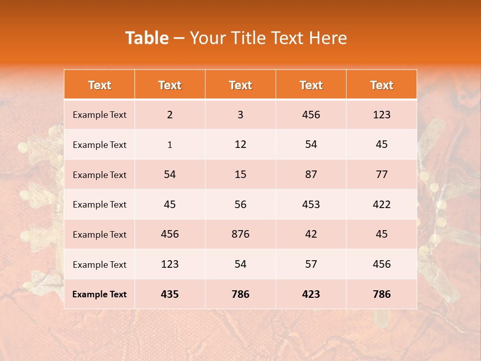 Illustration African Background PowerPoint Template