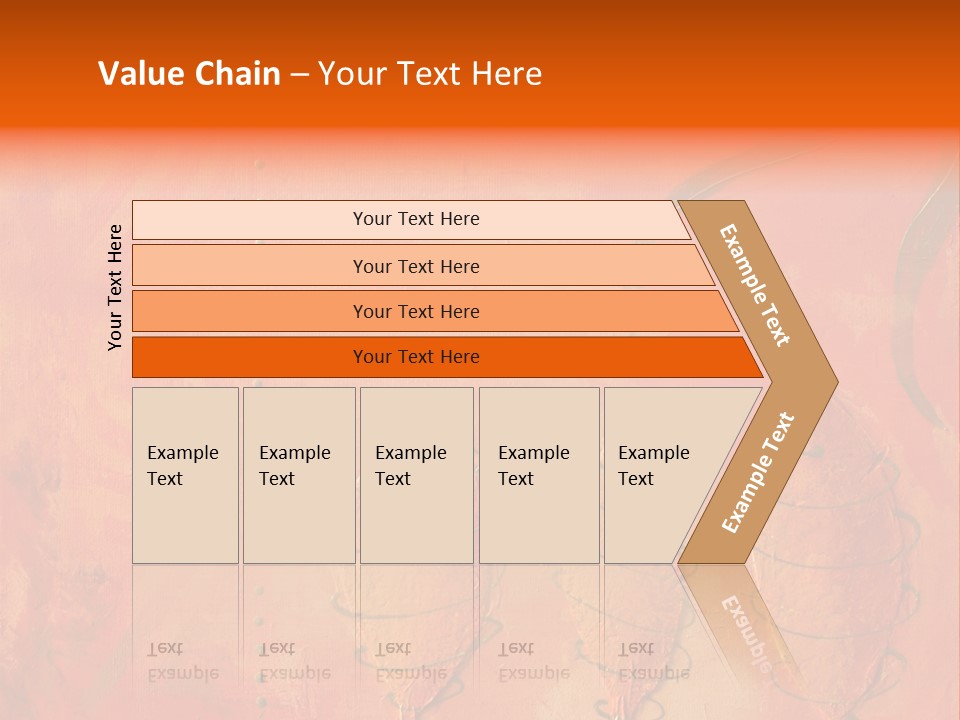 Gold Illustration Texture PowerPoint Template