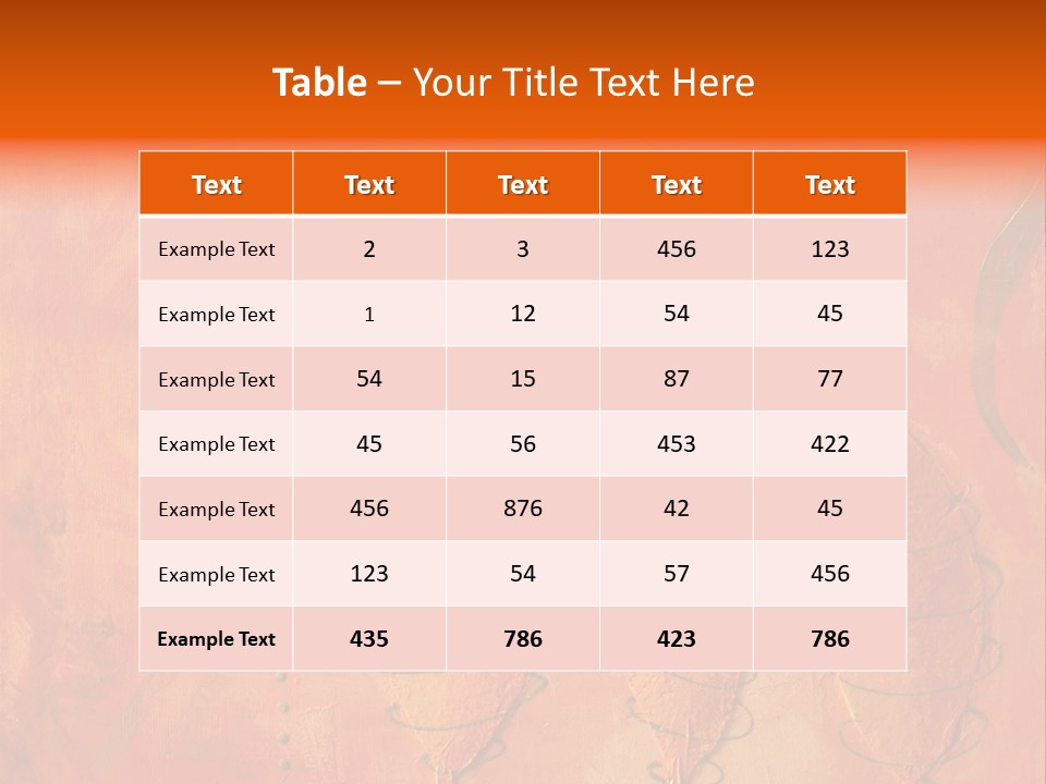 Gold Illustration Texture PowerPoint Template