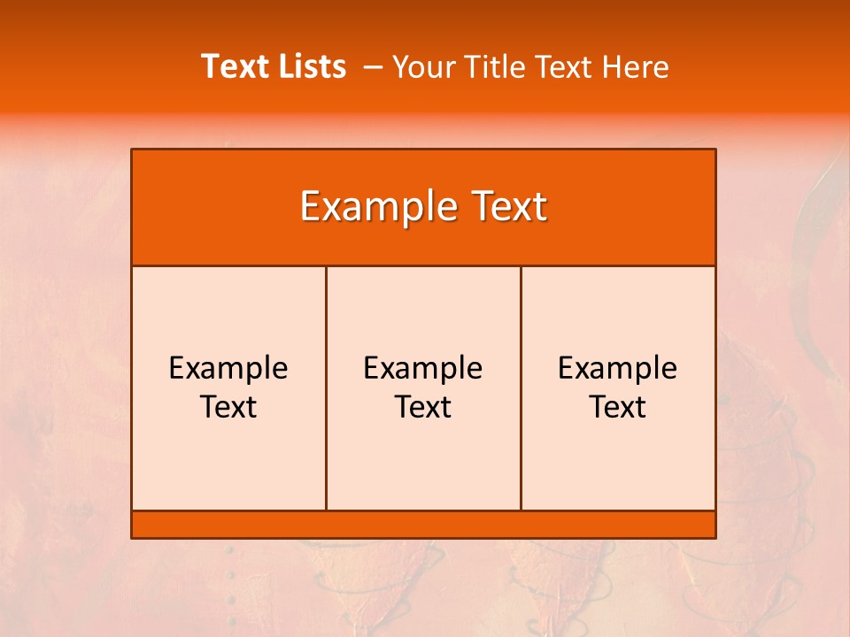 Gold Illustration Texture PowerPoint Template