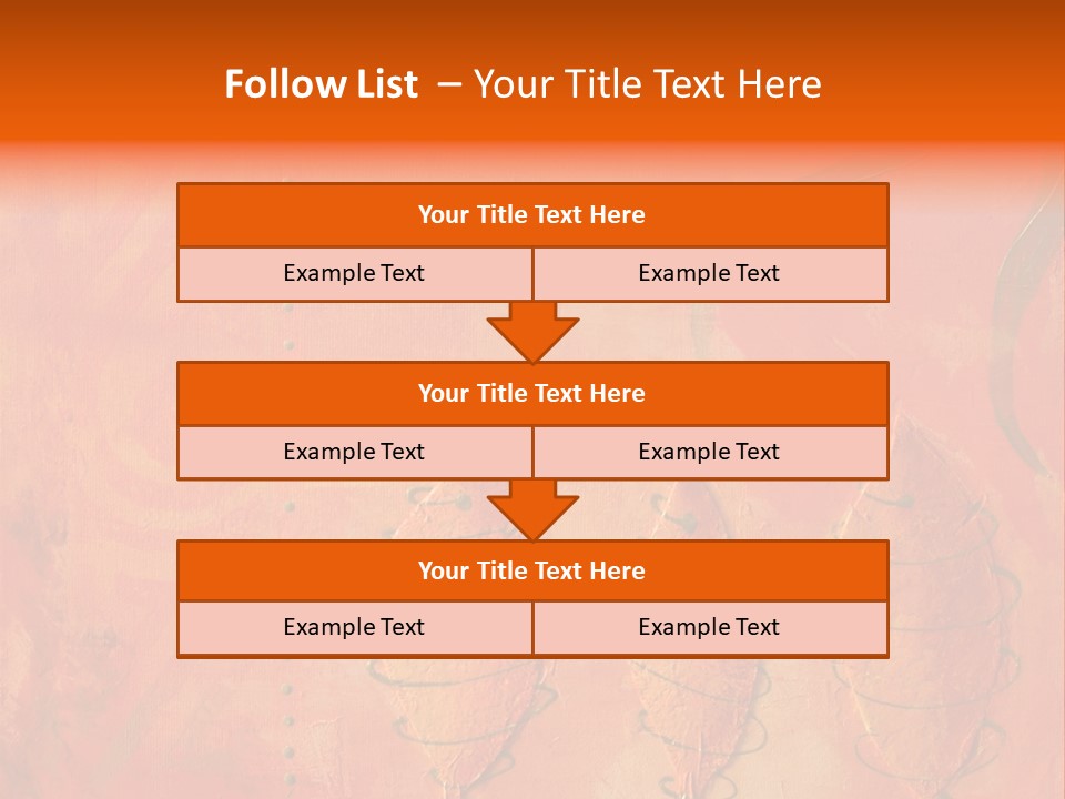 Gold Illustration Texture PowerPoint Template