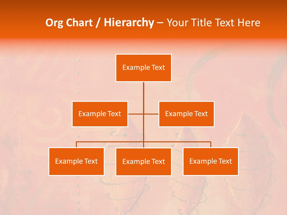 Gold Illustration Texture PowerPoint Template