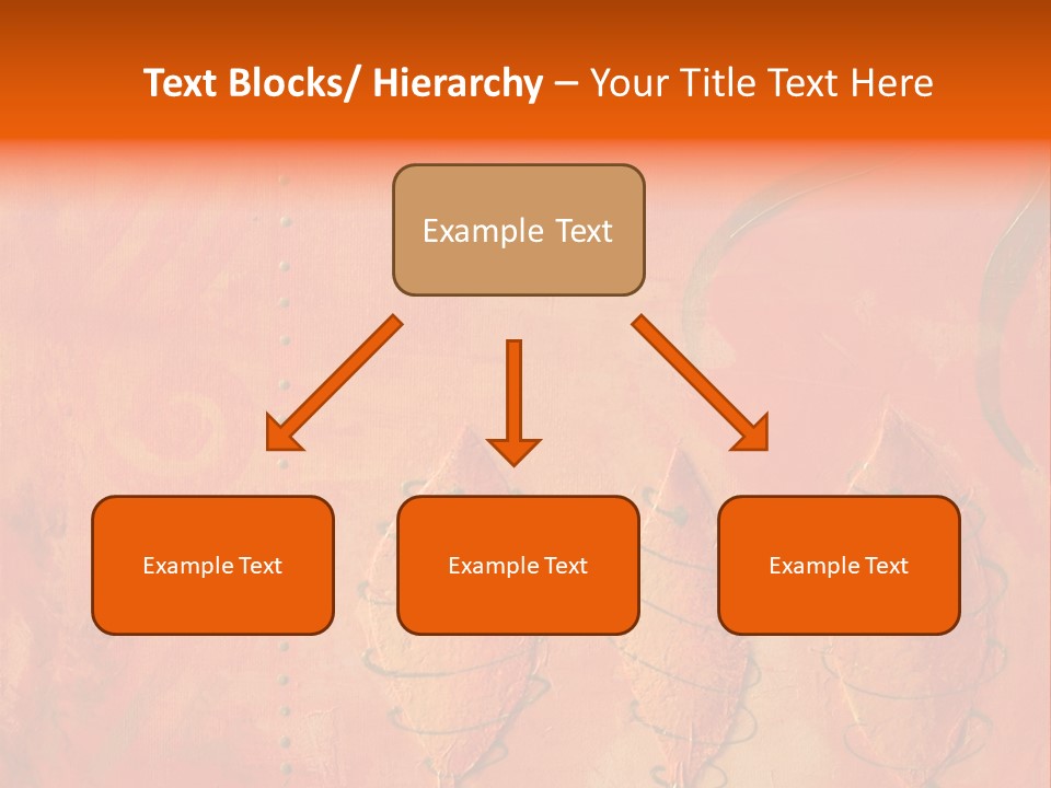 Gold Illustration Texture PowerPoint Template