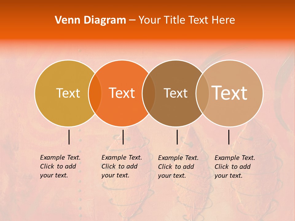 Gold Illustration Texture PowerPoint Template
