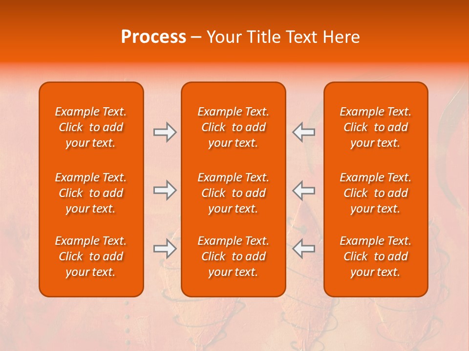 Gold Illustration Texture PowerPoint Template