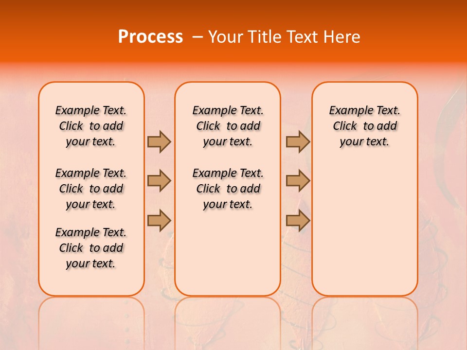 Gold Illustration Texture PowerPoint Template