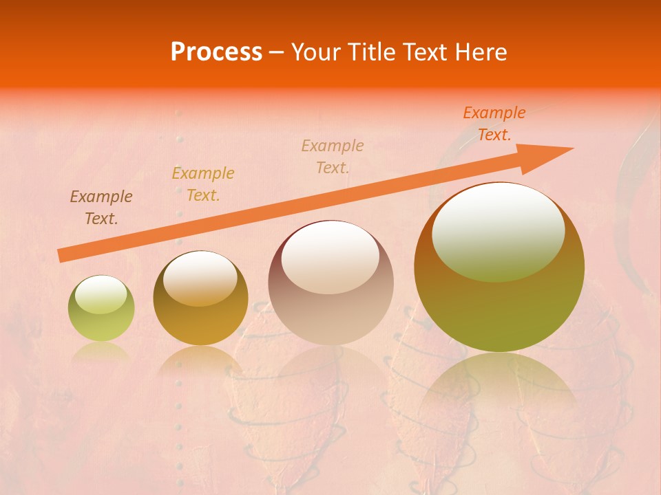 Gold Illustration Texture PowerPoint Template