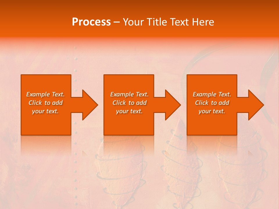 Gold Illustration Texture PowerPoint Template