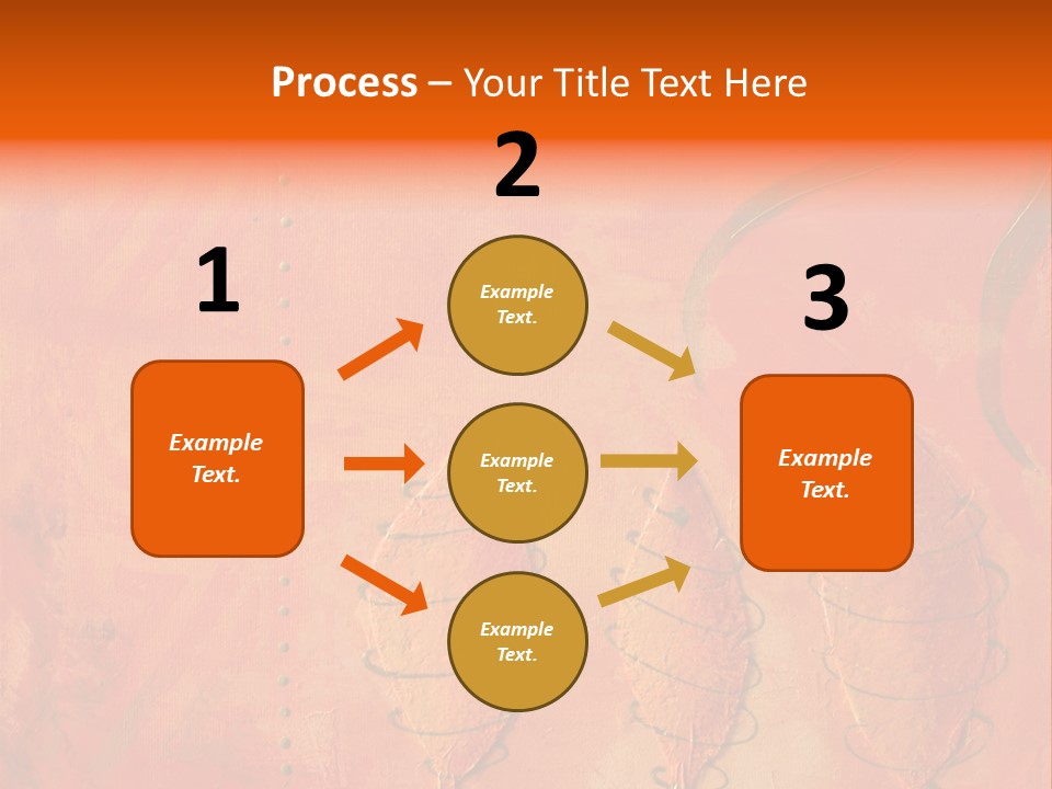 Gold Illustration Texture PowerPoint Template