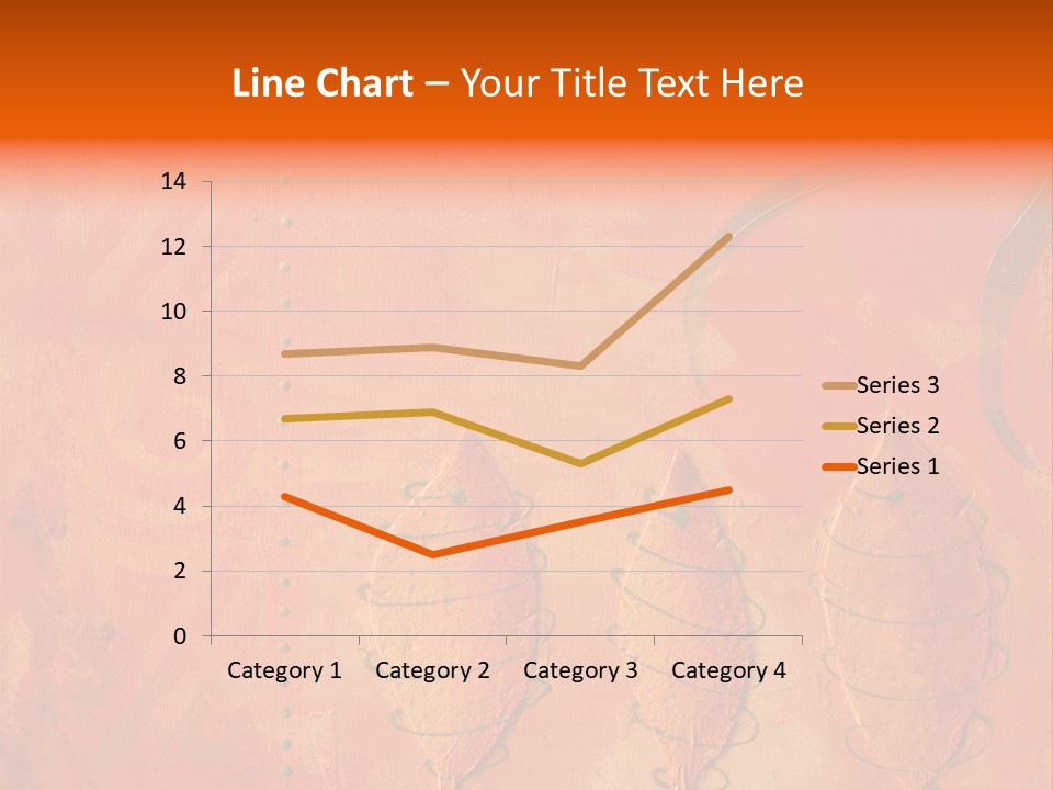 Gold Illustration Texture PowerPoint Template