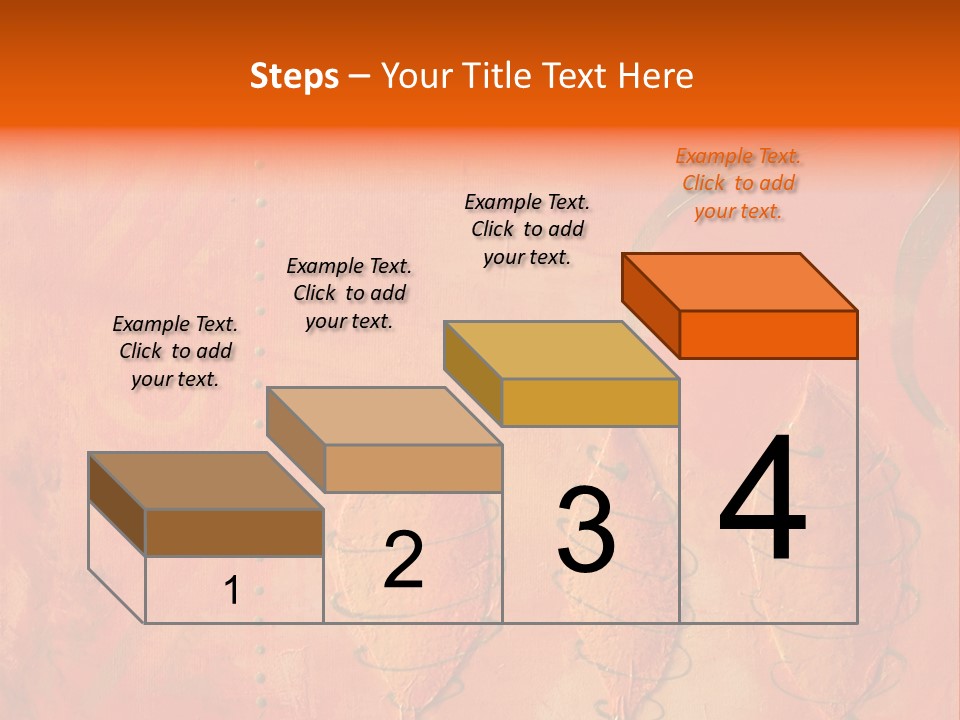 Gold Illustration Texture PowerPoint Template