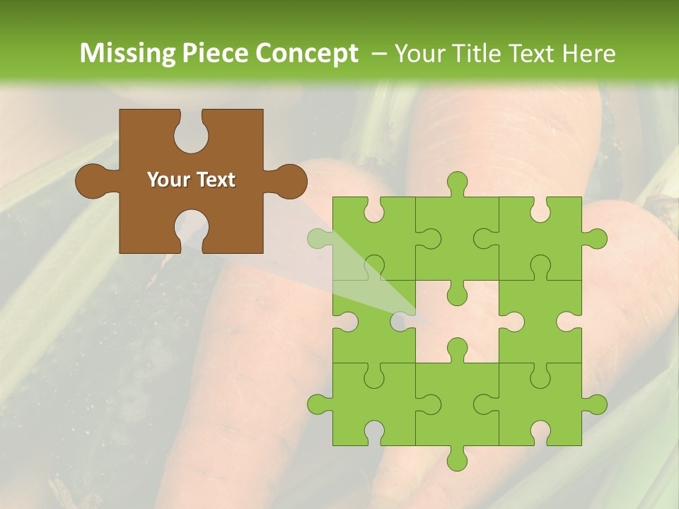 Onion Appetising Cucumber PowerPoint Template