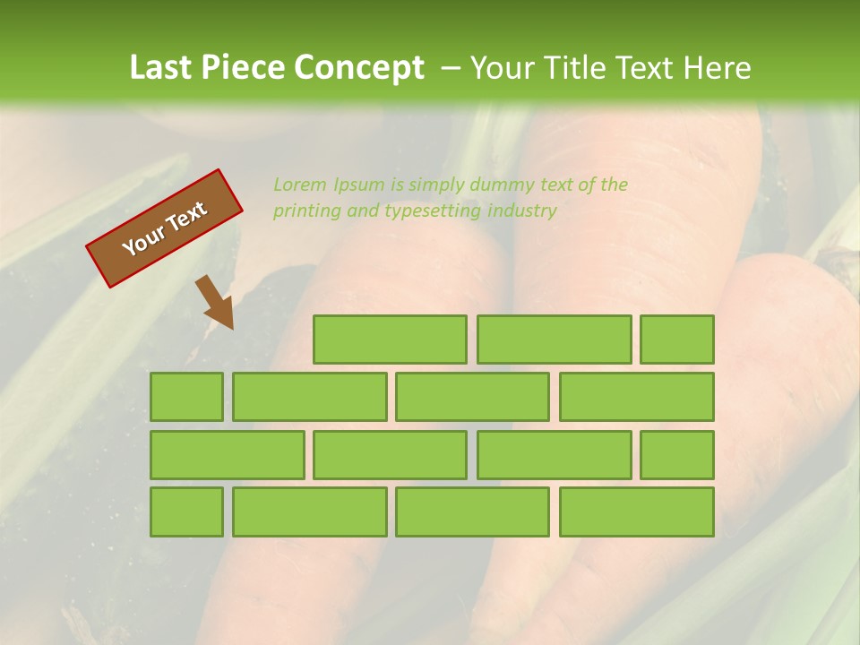 Onion Appetising Cucumber PowerPoint Template
