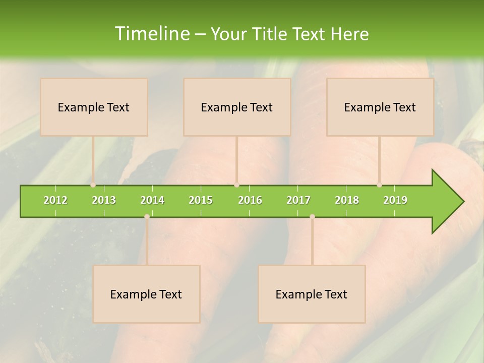 Onion Appetising Cucumber PowerPoint Template