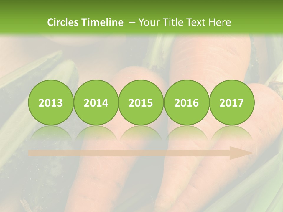 Onion Appetising Cucumber PowerPoint Template
