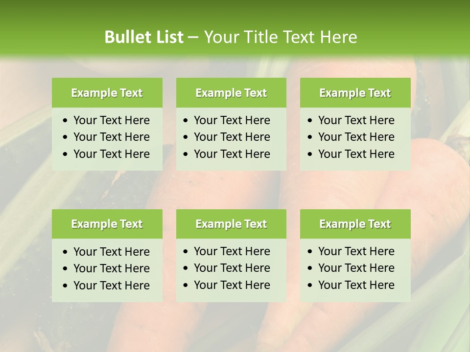 Onion Appetising Cucumber PowerPoint Template
