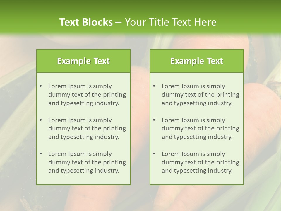 Onion Appetising Cucumber PowerPoint Template