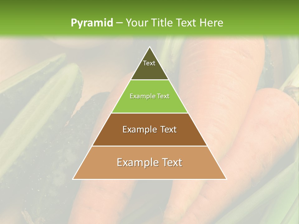 Onion Appetising Cucumber PowerPoint Template